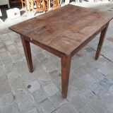 Vintage old farm table