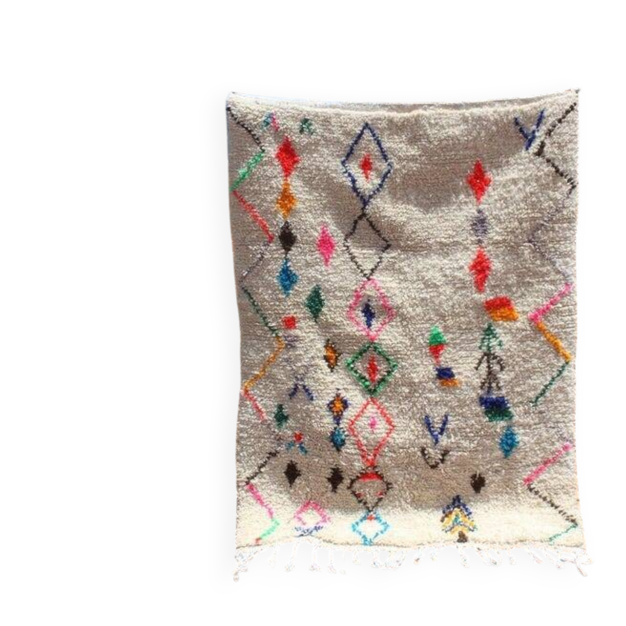 White decorated tablecloth 240cm x 140cm