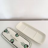 Art Deco covered box Boch Kéramis Frères