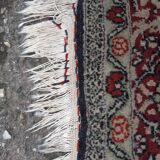 Tapis ancien kashmir laine et soie 144x93cm