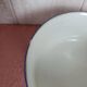 Nested porcelain salad bowls decorated