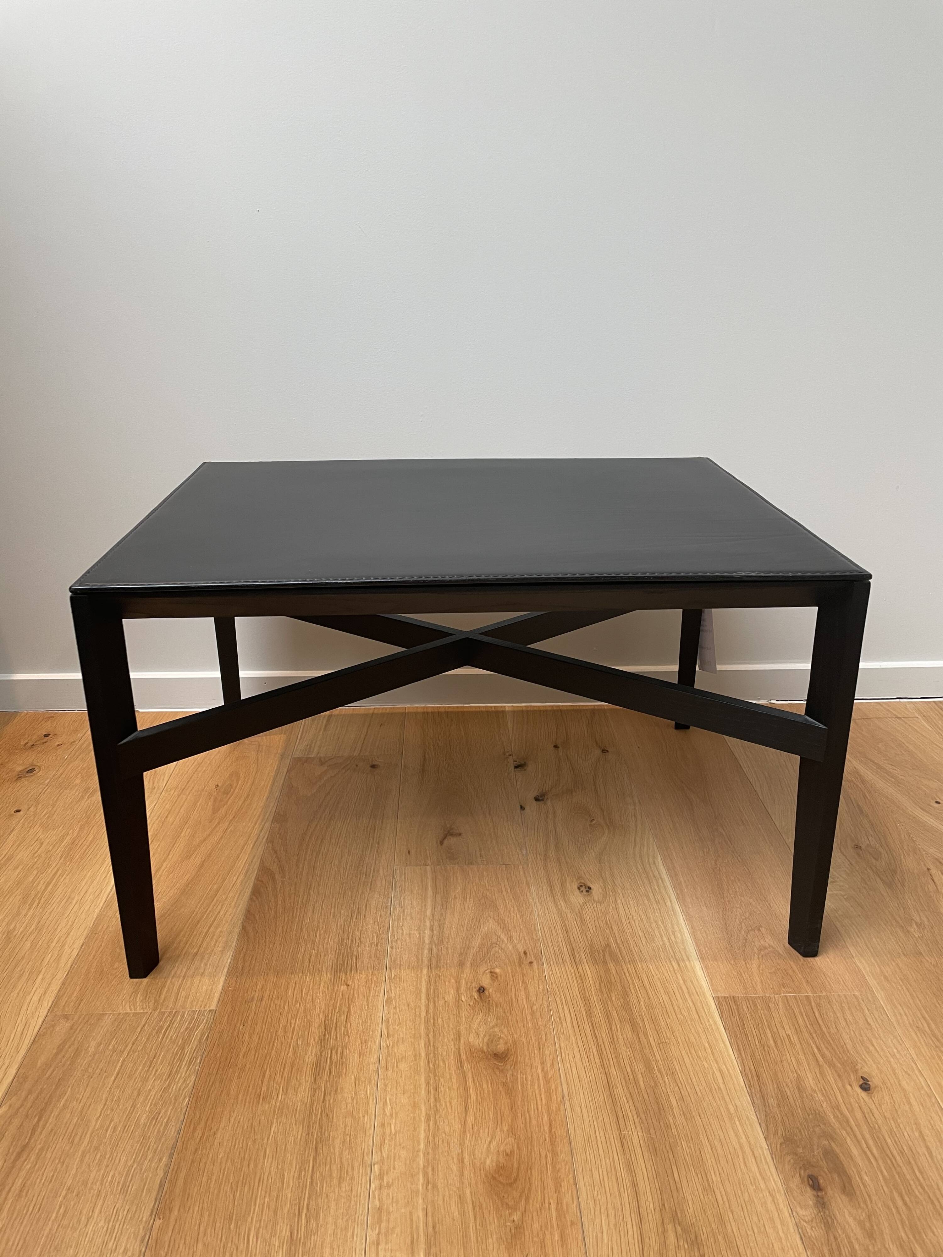 Cassina leather coffee table
