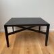 Cassina leather coffee table