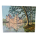 Francis Sachy "Château de Trécesson, Morbihan" oil on panel