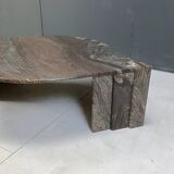 Vintage marble coffee table, 1980s