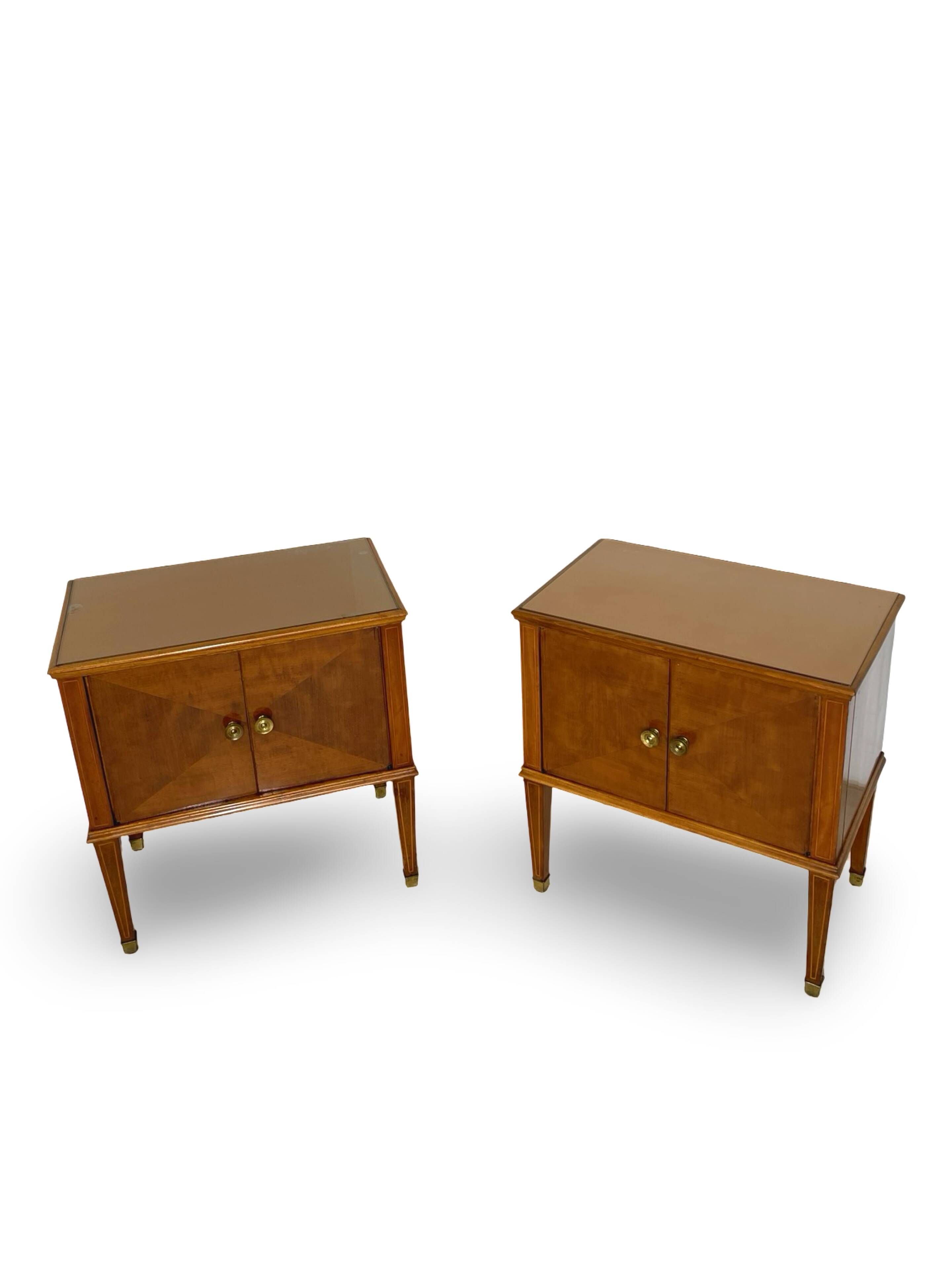 italian nightstands1950s