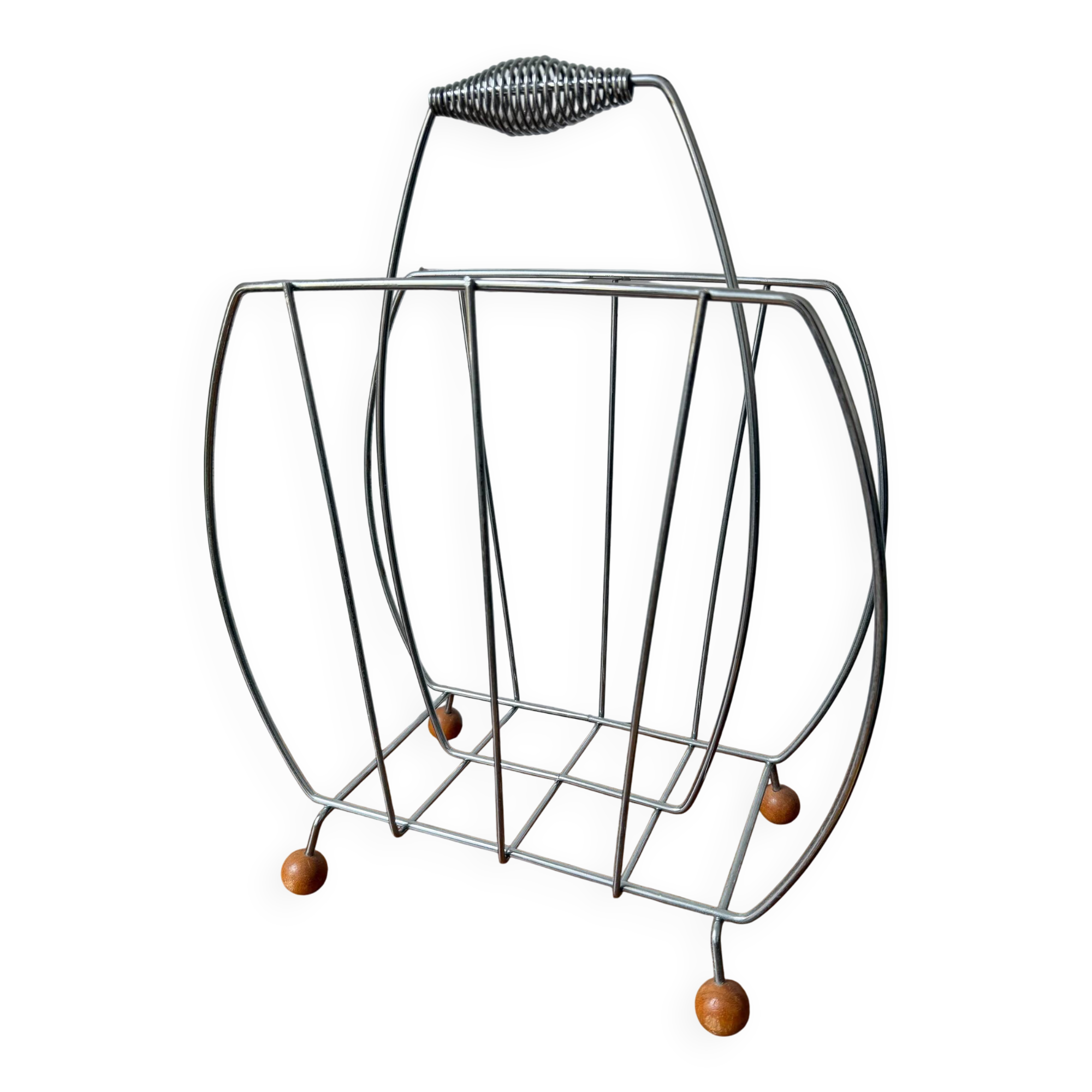 Vintage magazine rack – the retro charm of the 60s/70s