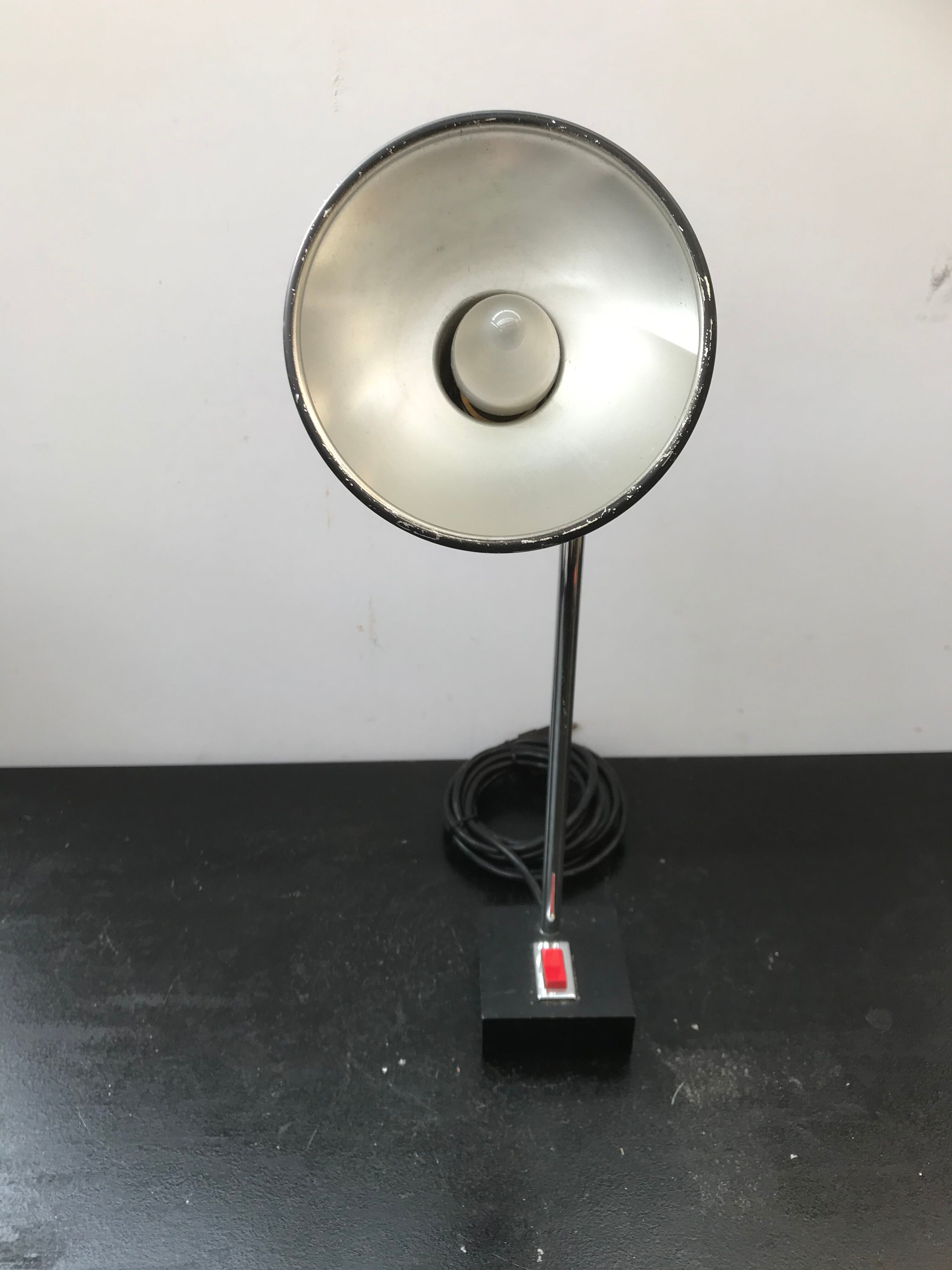 Spot Industrial Office Lamp Orientable Black Vintage