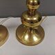 A set of beautiful table lamps in brass from Danish Frandsen Lighting 1980s