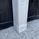 Louis XVI fireplace in Carrara marble
