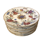 Ensemble de six assiettes de Meissen