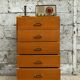 Commode, semainier, chiffonnier vintage de style scandinave