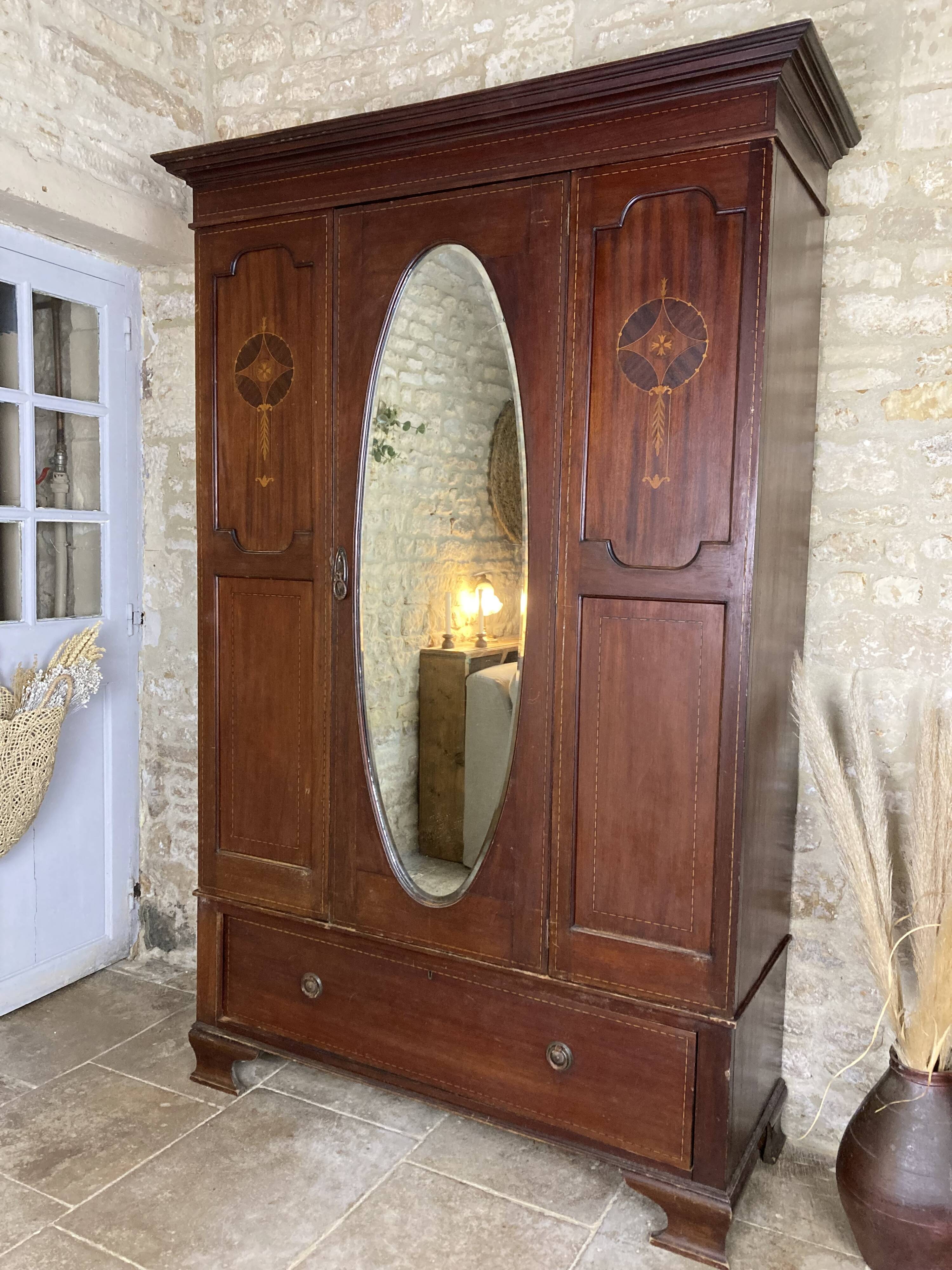 19th century English wardrobe