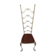 Chaise en fer forgé doré, Pierre Luigi Colli