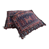 Set of Bachtiar Soumack cushions, Afghanistan, early 1900s
