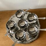 Ice cup box spoons and tray