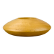 Scandinavian style wooden saucer candle holder