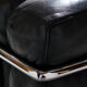 Fauteuil en cuir LC3 de Le Corbusier pour Cassina