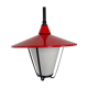 Metal and opaline lantern suspension from the 1960s.