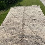 Vintage wool carpet unique piece 320x220