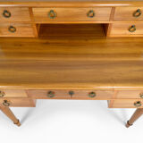 Art Deco walnut desk, France, circa 1940