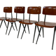 Marko holland industrial school chair 60's netherlands design