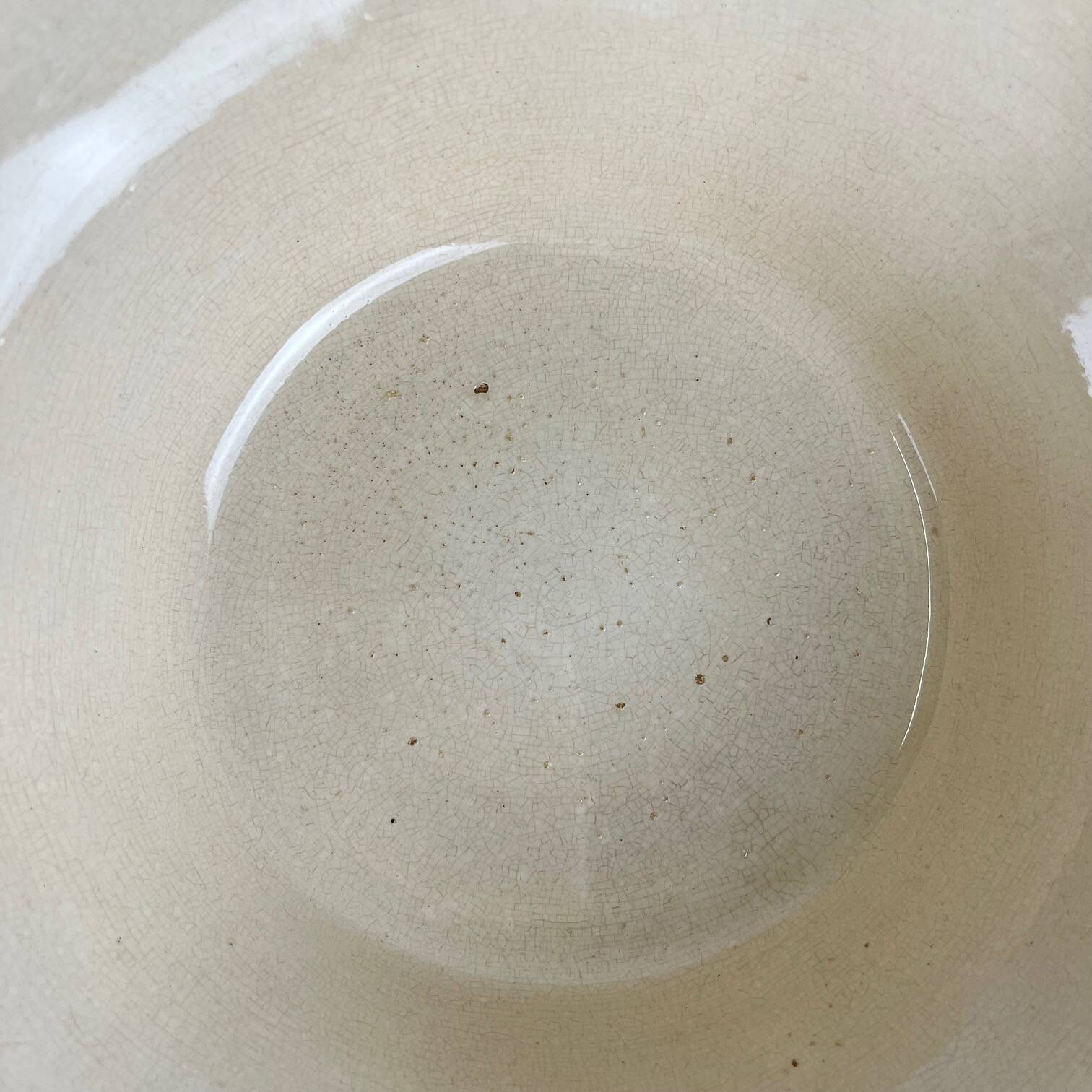 Salad bowl / soup tureen without lid Sarreguemines flower pattern, first me.