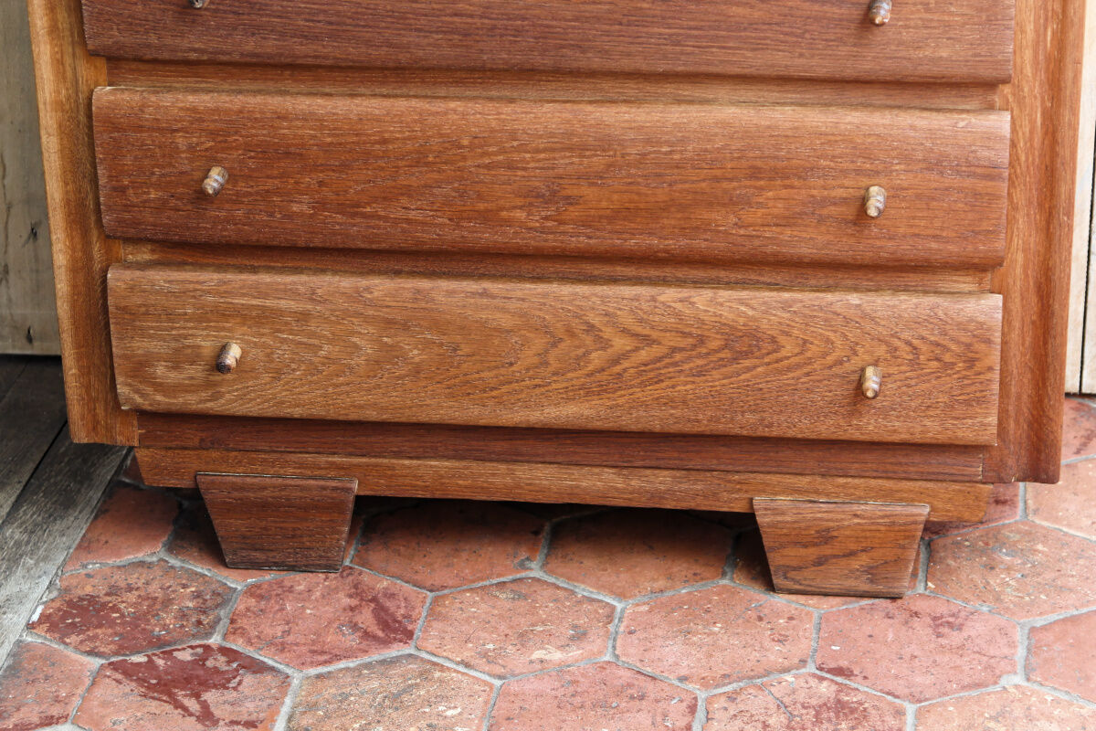 Chest of drawers light oak, 50s