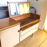 Commode coiffeuse en acajou 1960