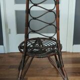 Mid century bamboo chair dirk van sliedrecht