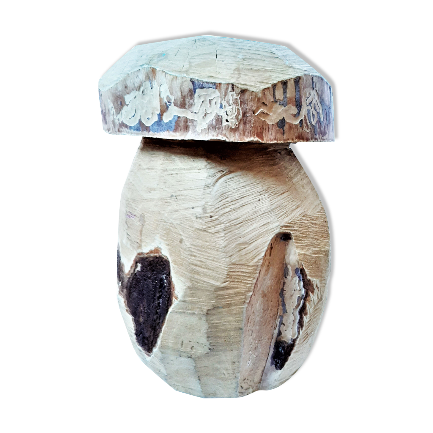 Bolet brutalist stool