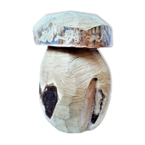 Bolet brutalist stool