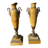 Marble vases