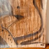 Female nude painting