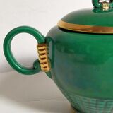 Teapot art-deco slurry of saint-clément numbered