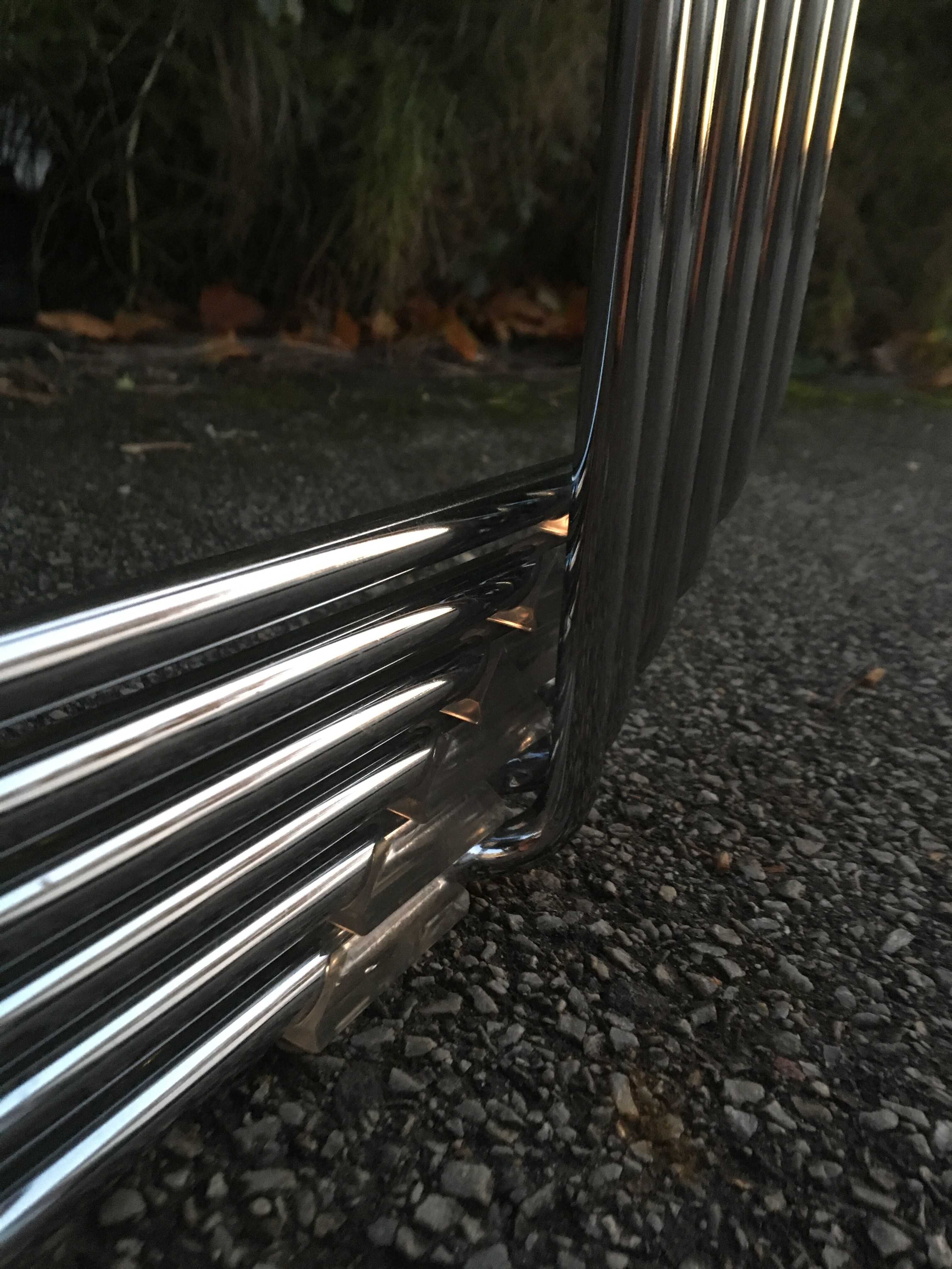 Set of 6 David Rowland Black Chairs 40/4