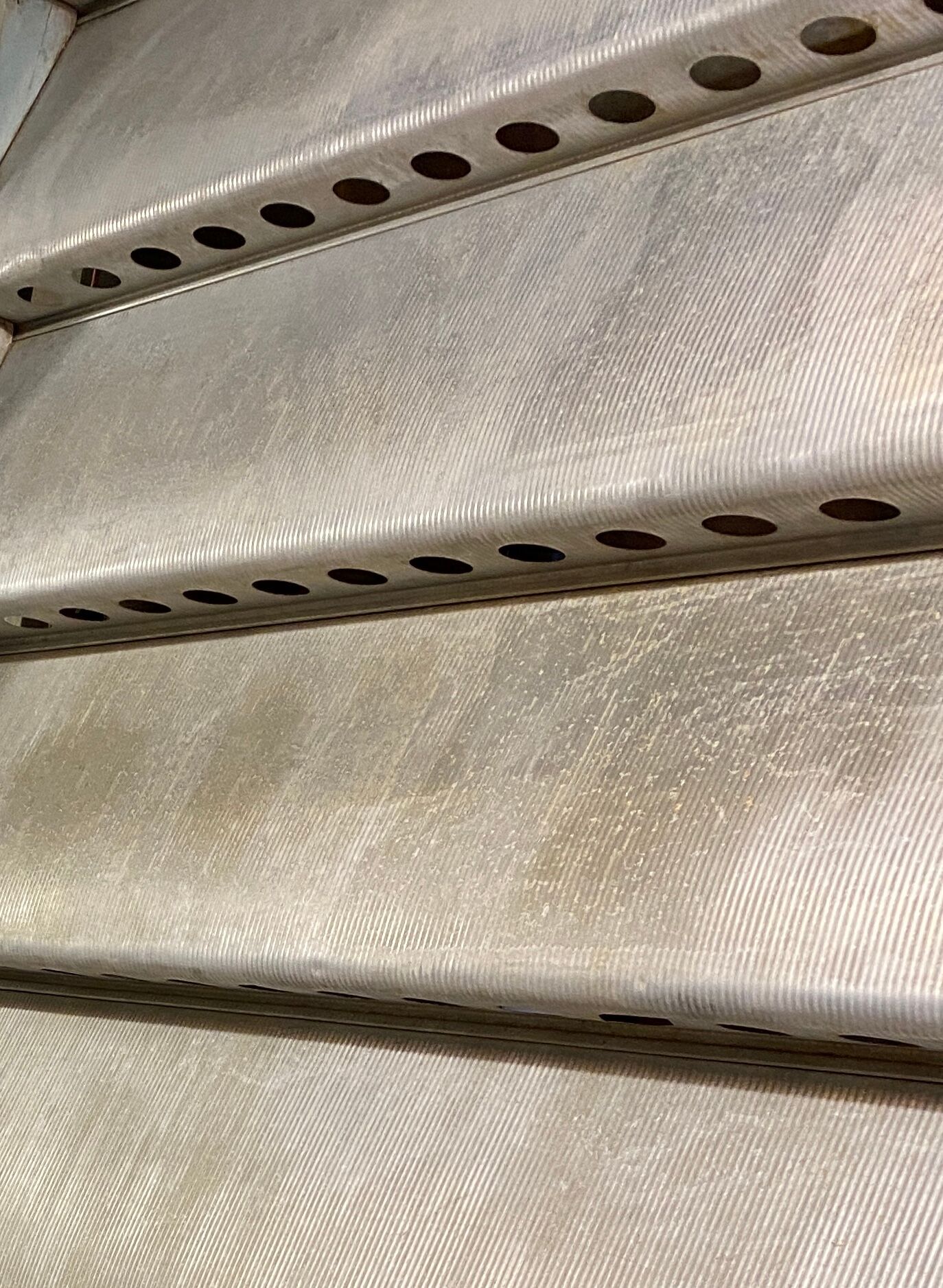 Jean Prouvé gauffré aluminum panel Onde