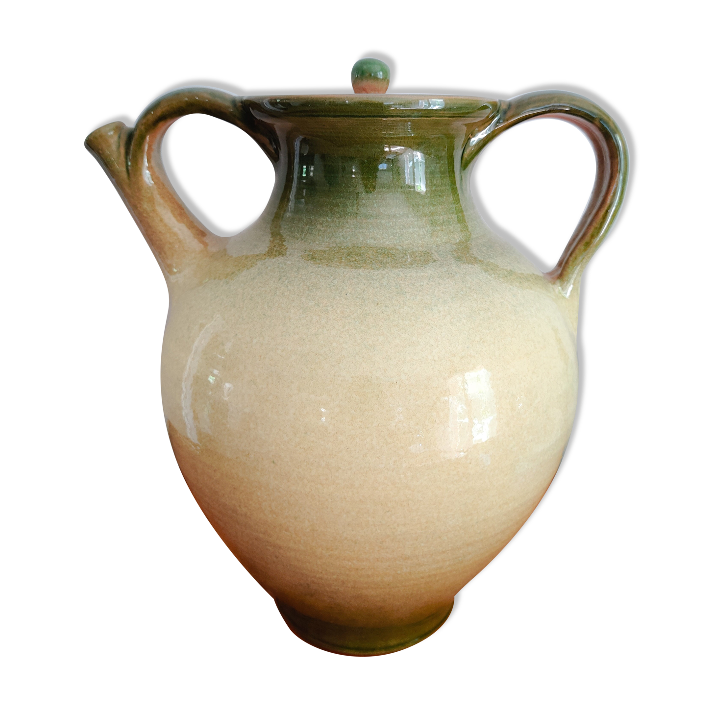 Jarre artisanale vintage Aguillon