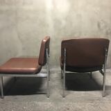 Low armchairs