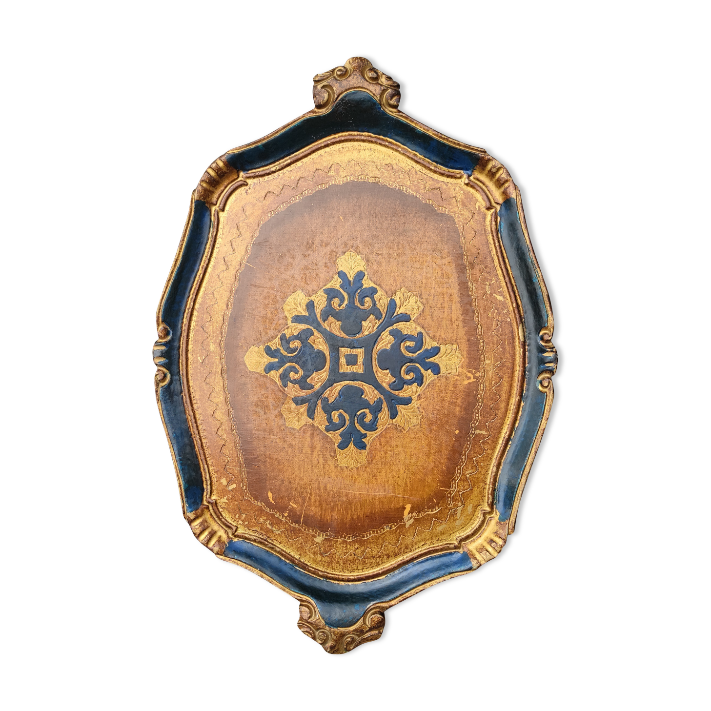 Florentine vintage tray