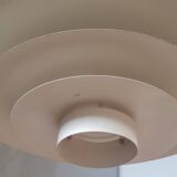 Scandinavian pendant light "Jeka" white 1970