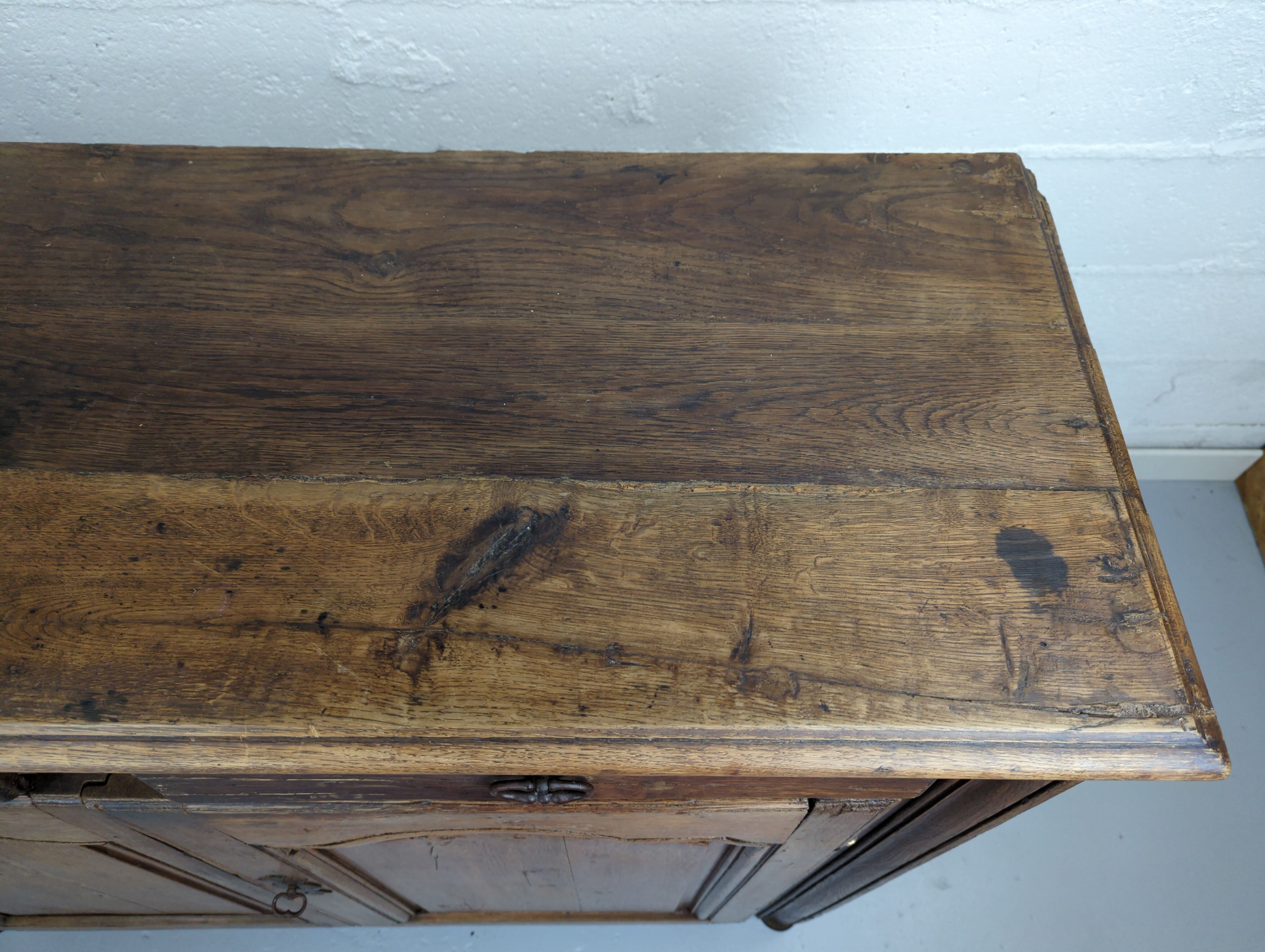 Antique sideboard two oak doors