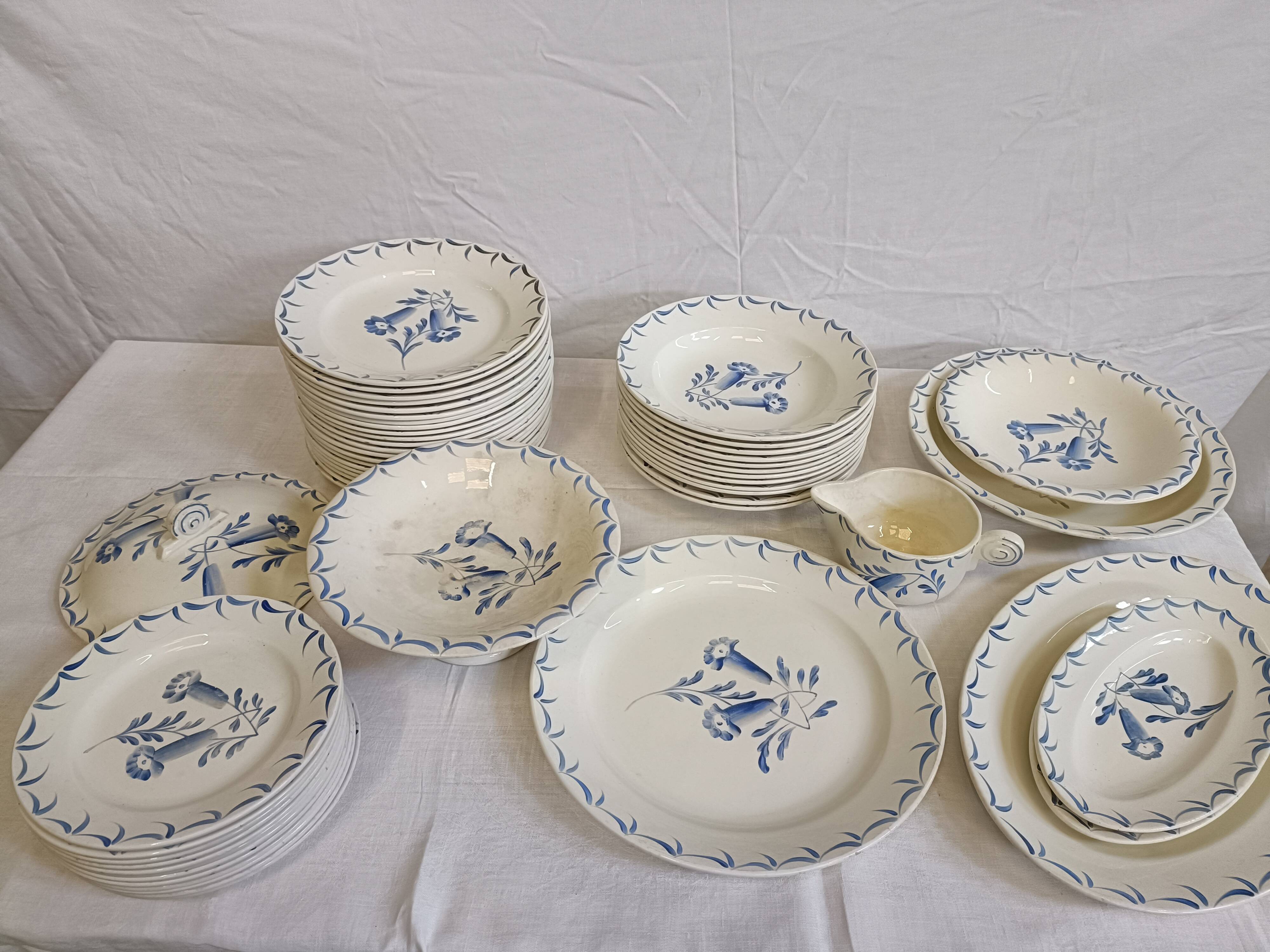 Table service, 54 pièces