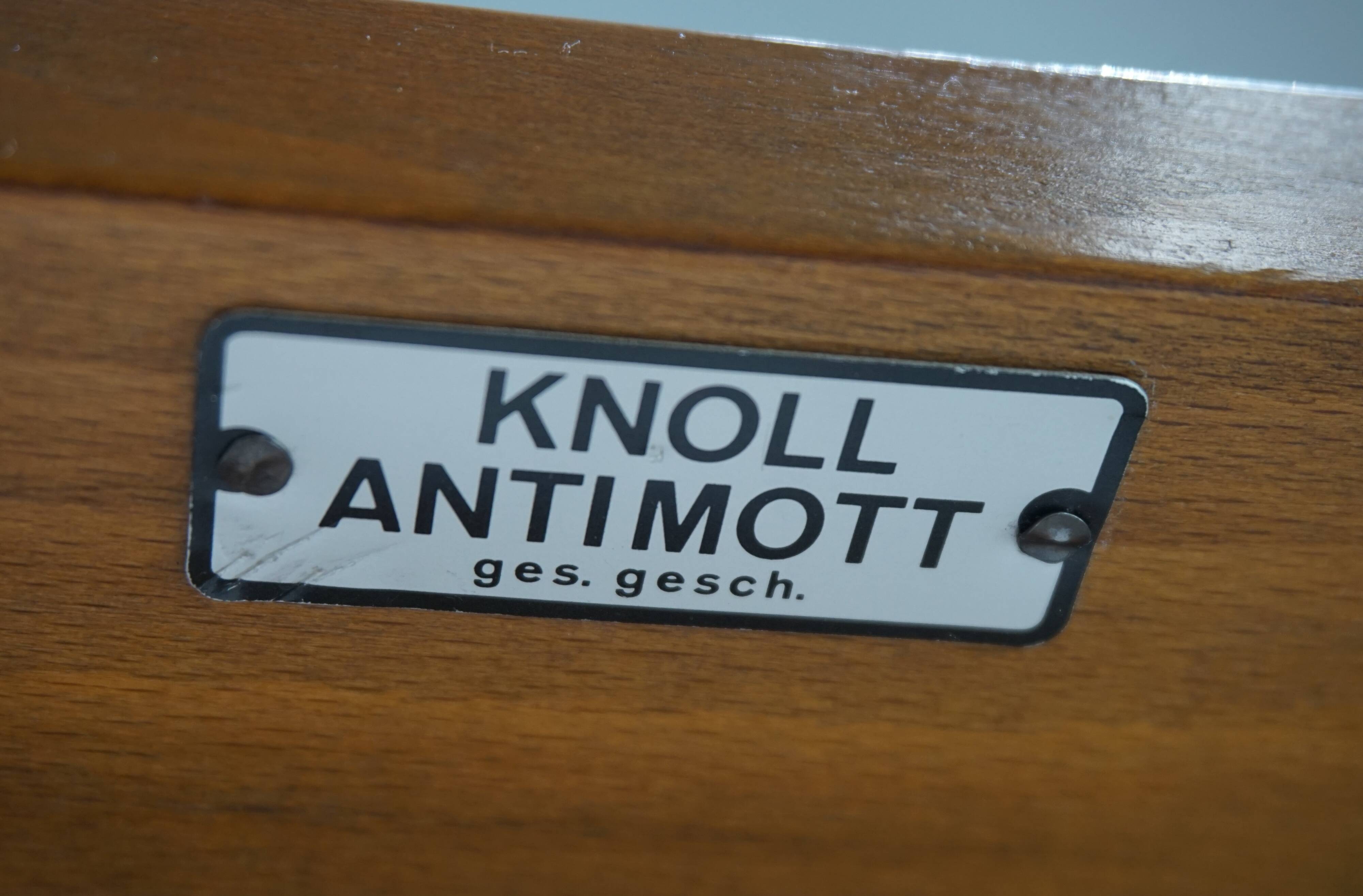 Fauteuil Knoll Antimott par Wilhelm Knoll, 1960