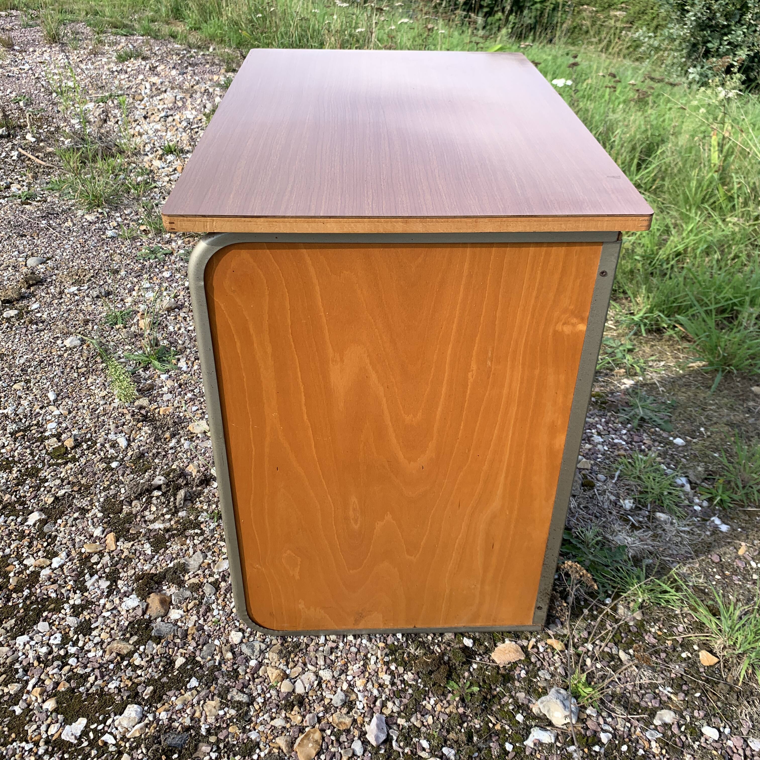 Child desk with drawer box 1950