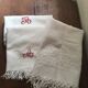Honeycomb towels, set of 3