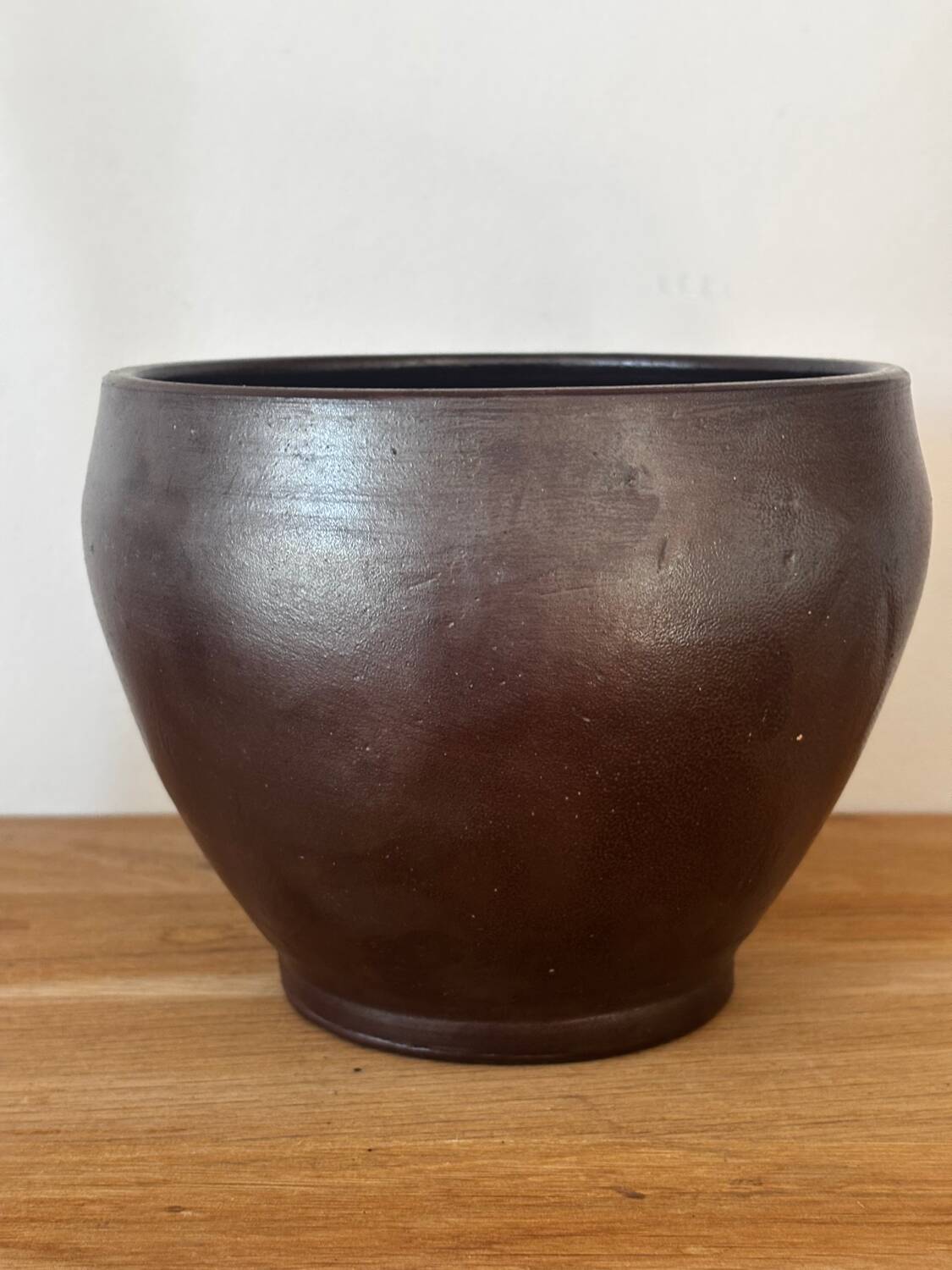 Beautiful Normandy Turgis Calvados handcrafted stoneware pot
