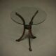 Side table by Belgo Chrom Belgium 1980s