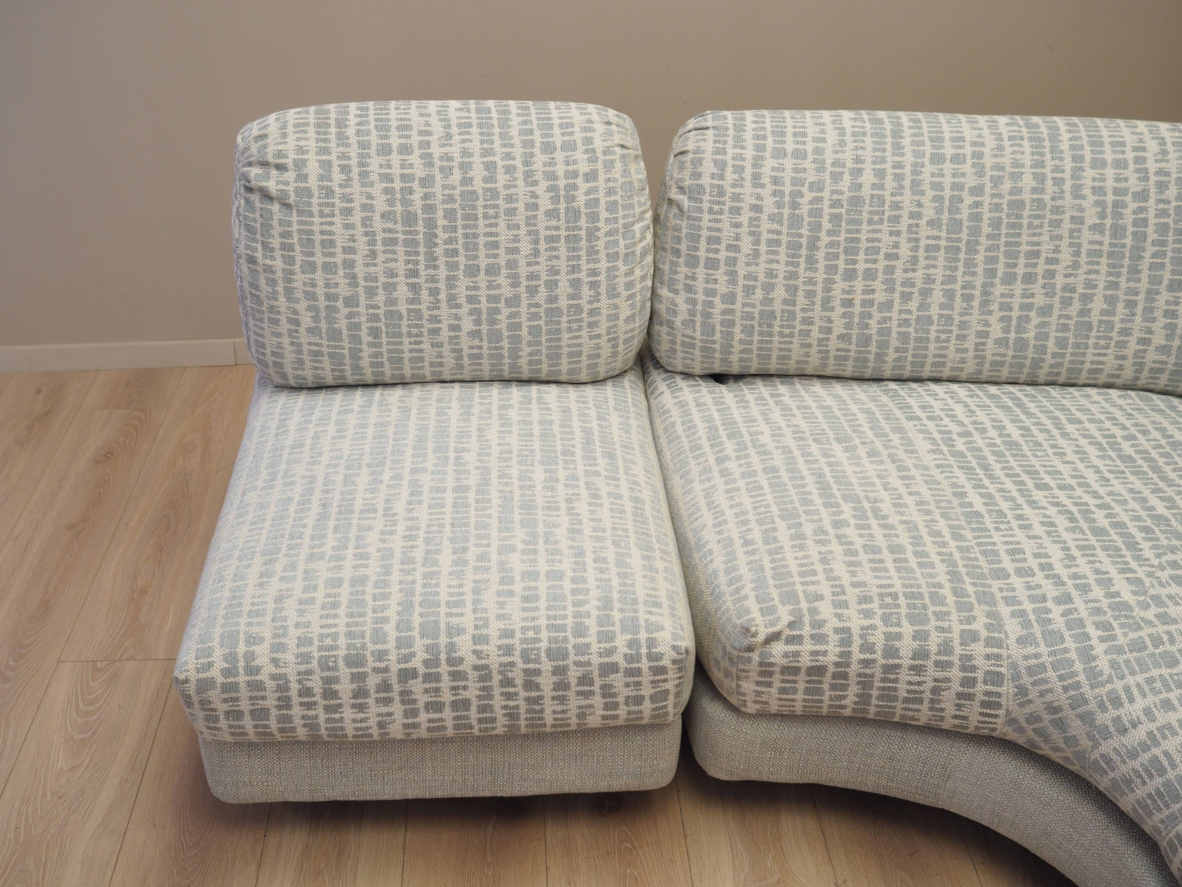 Modular corner sofa, Italian design, 1970s, production: Italy