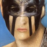 Realistic and fantastic painting, Michel Van de Velde 'Marine Metamorphosis' oil on canvas 1993